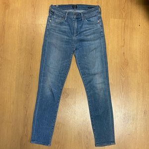 Citizens of Humanity Rocket Crop high rise skinny jeans